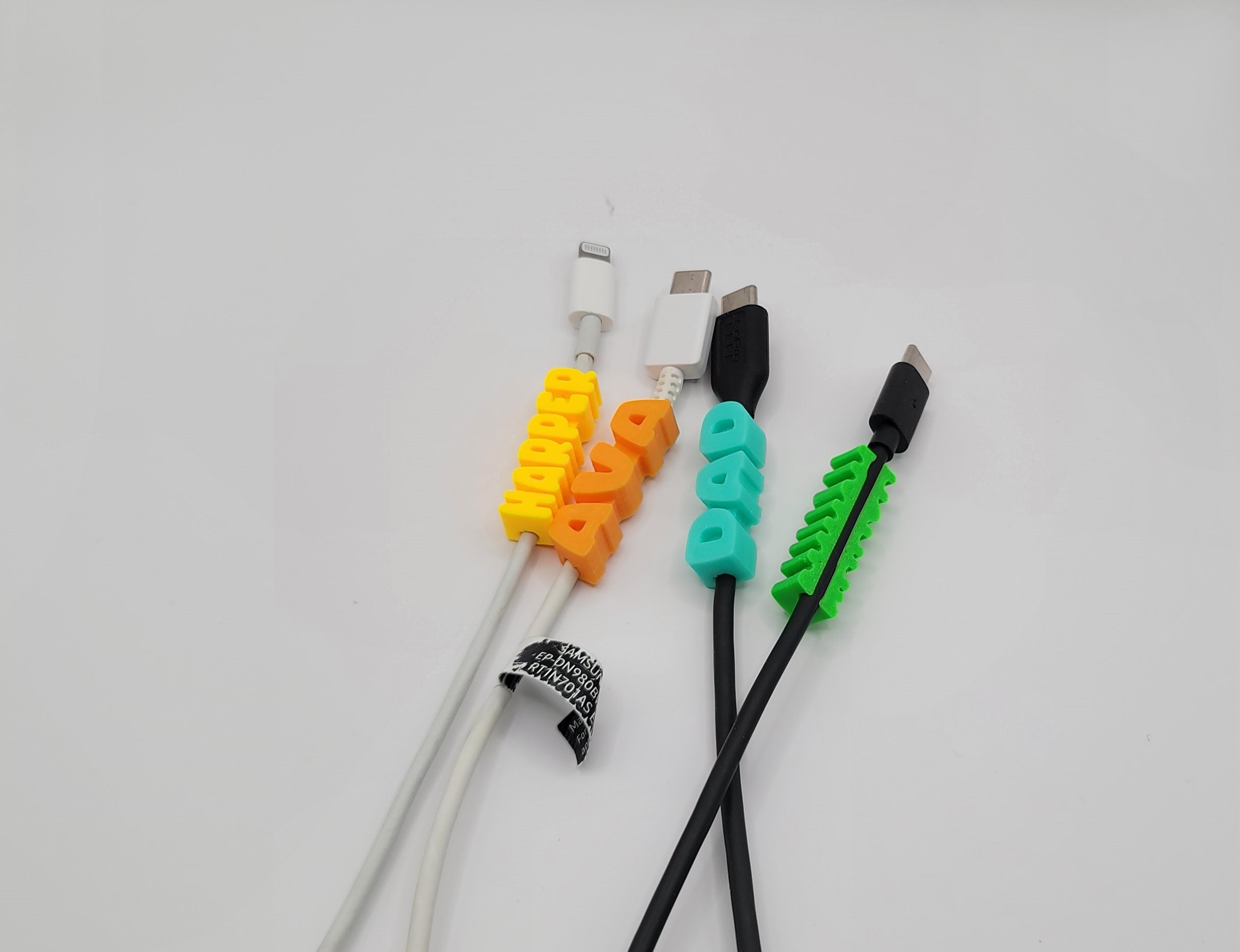 Usb Charger Label Examples Customizable Charger Label – HACA 3D